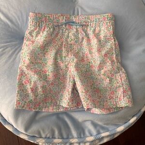 Floral Print swim trunks